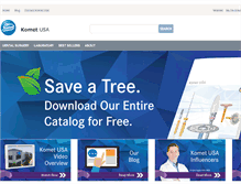Tablet Screenshot of kometusa.com